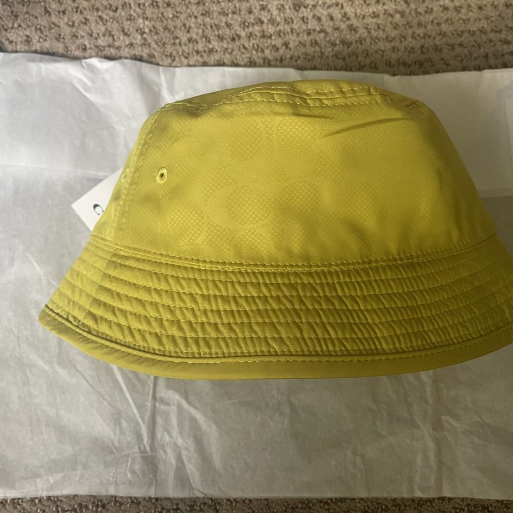 Coach Reversible Signature Nylon Bucket Hat - Picture 4 of 4